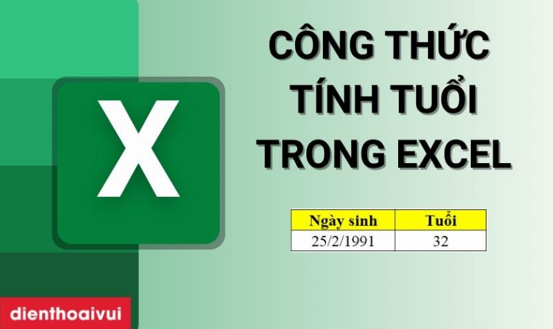 Tính tuổi chính xác theo ngày tháng năm sinh