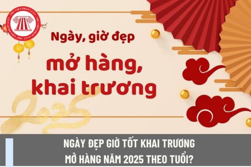 Lưu ý chọn ngày mở hàng