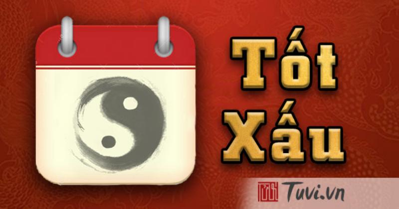 Ngày tốt xấu tháng 1 năm 2022