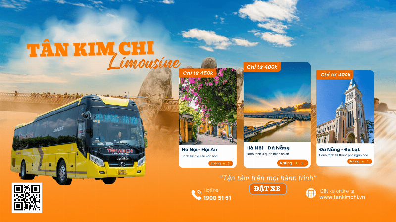 Tìm Chành Xe - Hành trình Đà Lạt - Hội An