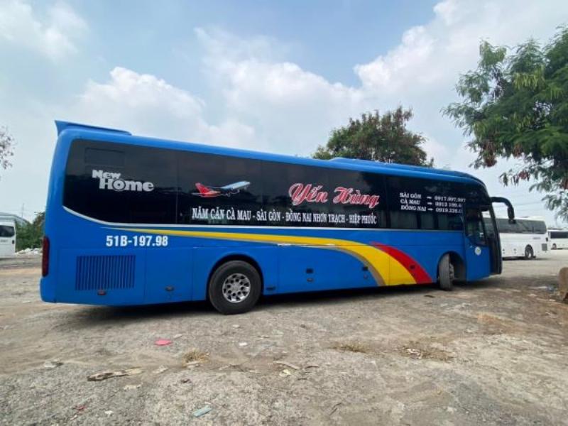 Dịch vụ tiện nghi trên xe Yến Hùng Cà Mau