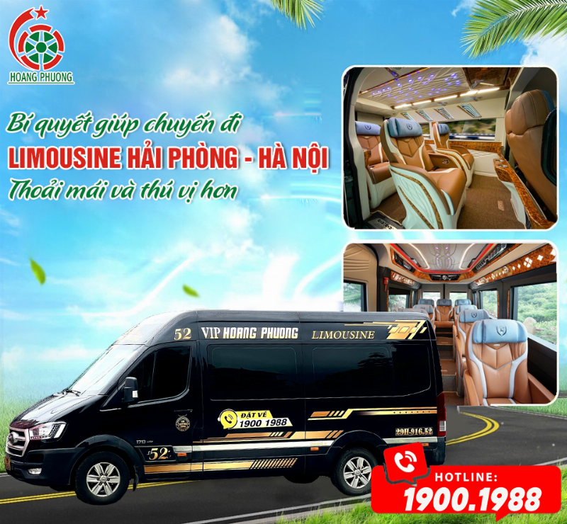 Xe Hà Nội Hải Phòng Limousine: Trải nghiệm hoàn hảo