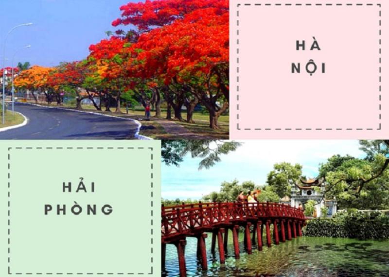 Phương tiện di chuyển từ Hải Phòng đến Hà Nội