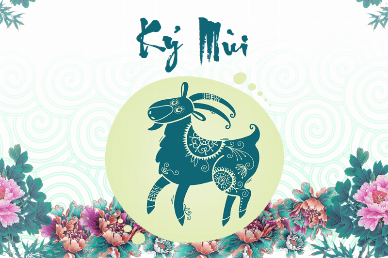 Hình ảnh tổng quan về mệnh, cung, can chi của nam Kỷ Mùi 1979 theo tử vi
